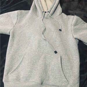 Womens sweatshirt and sweatpants gray